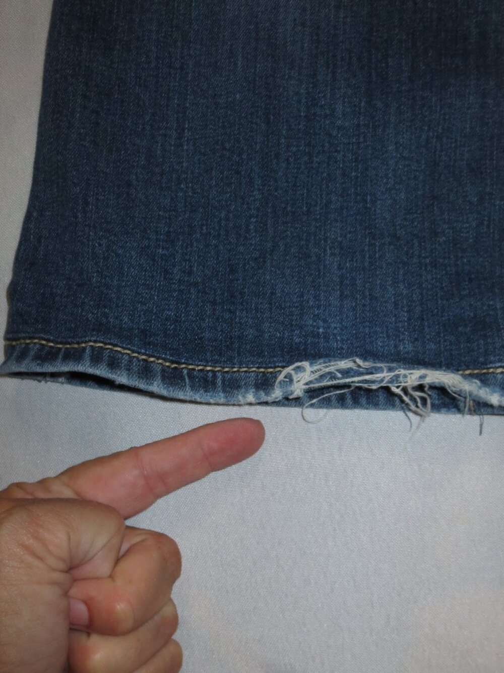 MISS ME womens JEANS blue MID-RISE denim BOOTCUT embroidered pockets SIZE 25 - Picture 13 of 13